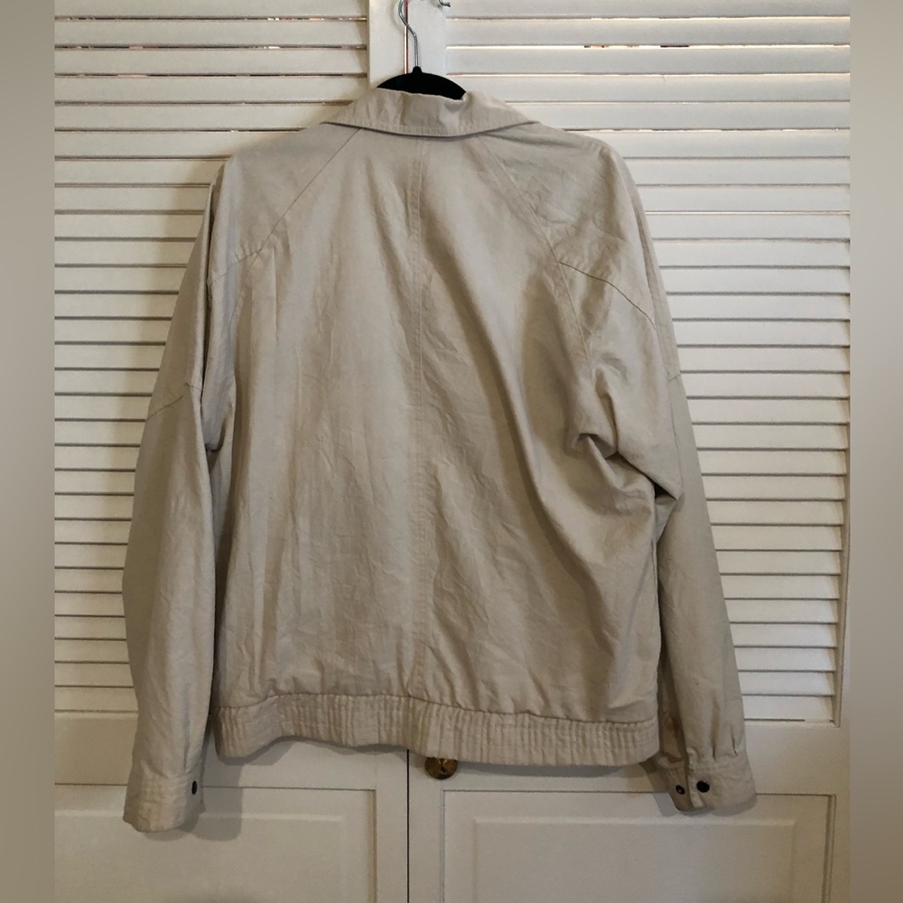 Vintage Hunt Club Khaki Bomber Jacket - Picture 7 of 9